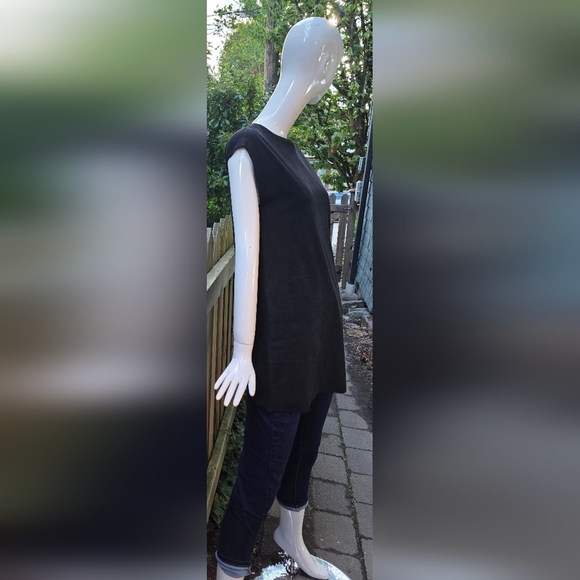 Wilfred free faux  Suede sleeveless Top/tunic  XXS - Picture 10 of 11